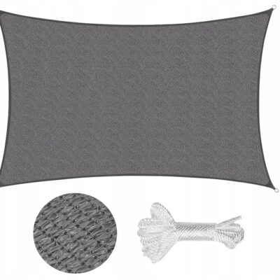 Sekey Żagiel przeciwsłoneczny 2x3m antracyt HDPE