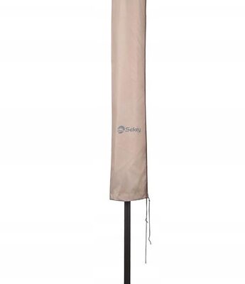 Pokrowiec na parasol beżowy 175 x 30,5/36,5 cm