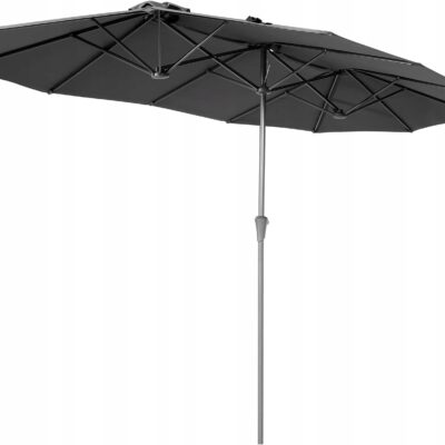 Sekey Parasol przeciwsłoneczny ciemnoszary 160 x 300 cm