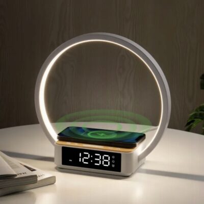 WILIT LAMPKA nocna LED 10W, z 3 poziomami jasności, bezprzewodowe ładowanie