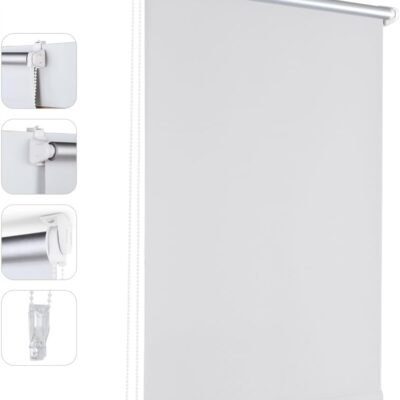 Roleta zaciemniająca 70 x 130 cm biała