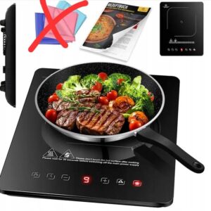 KESSER Płyta indukcyjna płyta kuchenna indukcyjna 2100W 28 cm