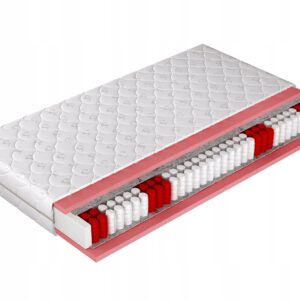 Dwustronny materac sprężynowy Bora 17 cm 70x200 cm H2