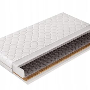 Dwustronny materac sprężynowy Mido Kokos 17 cm 70x200 cm H2/H3