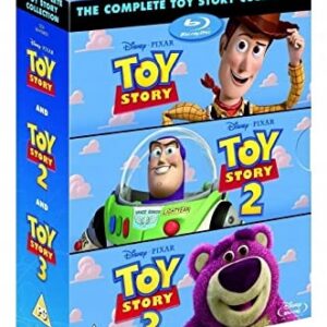 Toy Story 1, Toy Story 2, Toy Story 3 3 części bajki na DVD ANGIELSKI