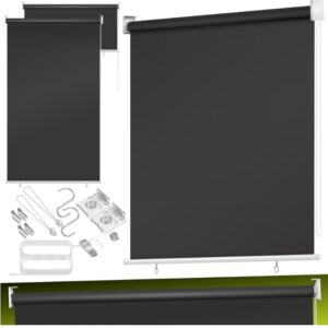Markiza pionowa balkonowa tarasowa kesser 100x240 antracyt