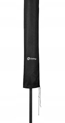 Pokrowiec na parasol czarny 175 x 30,5/36,5 cm