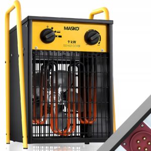 Nagrzewnica elektryczna Masko 9 kW Budowlana