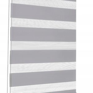 Roleta Sekey Dzień i noc 70 x 130 cm szara