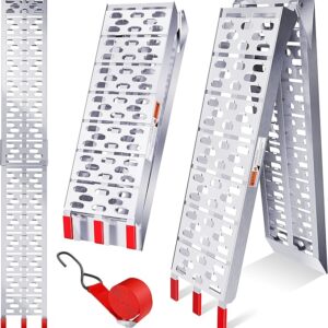 MASKO Rampa najazdowa 340 kg składana aluminiowa szyna załadunkowa JEDNA