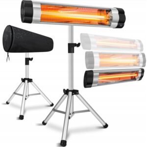 PROMIENNIK PODCZERWIENI TARASOWY 2500W GRZEJNIK REGULOWANY KESSER