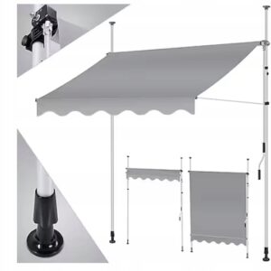 Markiza zaciskowa KESSER z korbą ręczną balkon 350cm