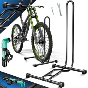 Mobilny stojak rowerowy na 1 rower Wolnostojący czarny KESSER