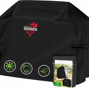 Pokrowiec na grill 147x61x122 cm Oxford 600D UV wodoodporny Kesser
