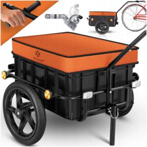 Przyczepka rowerowa bagażowa / Wózek ręczny 2w1 70L Kesser