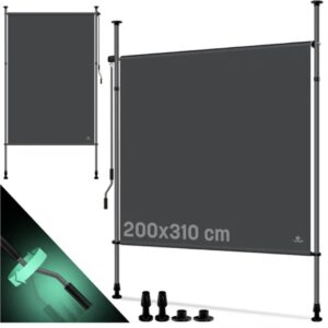 Markiza tarasowa Pionowa Kesser 200 x 310 cm antracyt