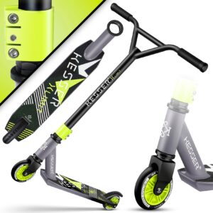 Hulajnoga stunt scooter wyczynowa 100 mm 100 kg 360 stopni Kesser
