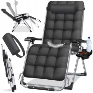 Leżak ogrodowy Szeroka ergonomiczna powierzchnia Z poduszką Kesser