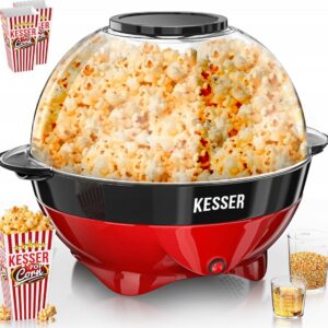 Maszyna do popcornu Popcorn Maker z pokrywą 800 W 5,5 L Kesser