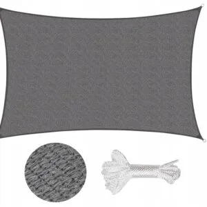 Sekey Żagiel przeciwsłoneczny 2x3m antracyt HDPE