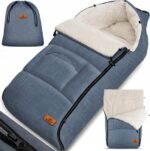 Śpiworek KIDIZ do fotelika samochodowego i wózka Uniwersalny Szary