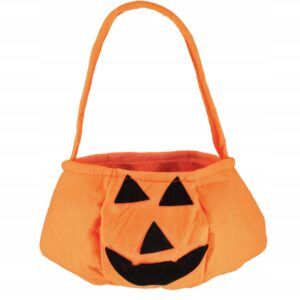 Koszyk na cukierki Dynia torebka na cukierki 19x10cm Halloween