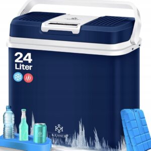 Przenośna lodówka elektryczna KESSER 24 litry granatowy