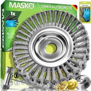 Szczotka do kosy spalinowej 20 i 25,4 mm do usuwania chwastów MASKO