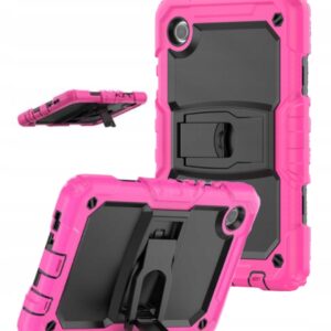 Etui Case na Tablet Samsung Galaxy Tab A7 Lite 8.7" Ochronny Różowy Czarny