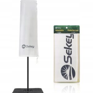 Sekey Pokrowiec Ochronny na Parasol Biały 160 x 52/60 cm