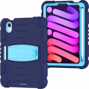 Etui Case do iPad Mini 6 2021 8.3 cala pokrowiec z podstawką granatowy