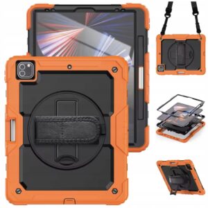 Etui case obudowa do iPad Pro 12.9 2022/2021/2020/2018 pomarańczony