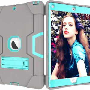 Etui Obudowa Case na Tablet iPad 8/7/9 10.2 szary 2019/2020/2021