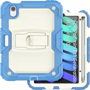 Etui Case do iPad Mini 6 2021 8.3 cala pokrowiec z podstawką niebieski