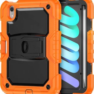 Etui Case do iPad Mini 6 2021 8.3 cala pokrowiec z podstawką pomarańczowy