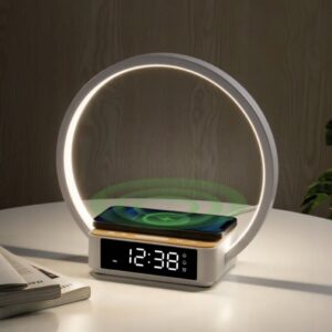 WILIT LAMPKA nocna LED 10W, z 3 poziomami jasności, bezprzewodowe ładowanie