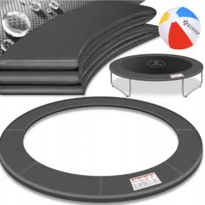 Osłona sprężyn trampoliny KESSER 244 cm antracyt, PVC 500D