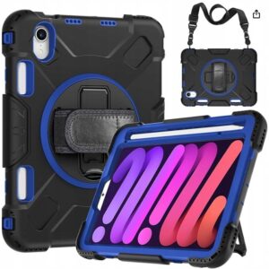 Etui Obudowa Pokrowiec na Tablet iPad Mini 6 8.3 Pancerny Czarny