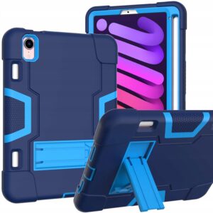 Etui Obudowa Case na Tablet iPad Mini 6 8.3 Pancerny Granatowy Niebieski