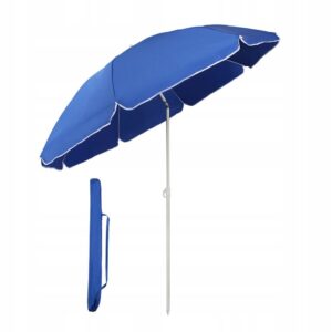 Parasol klasyczny Sekey niebieski 160 cm