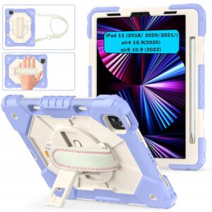 Etui case iPad Pro 11" 2022/2021/2020/2018, iPad Air 5/4 10.9 liliowy