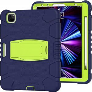 Etui Obudowa Pokrowiec na Tablet iPad Pro 3/2/1 11 ze Stojakiem Granatowy