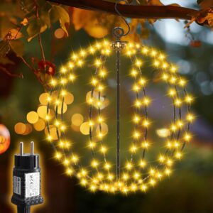 Dekoracja okienna 3D LED Kula Świecąca LED 30 cm 120 diod LED Salcar