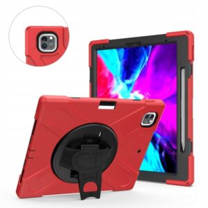 Shockproof Pancerne Etui Obudowa do iPad Pro 12.9 2022 2021 2020 czerwone
