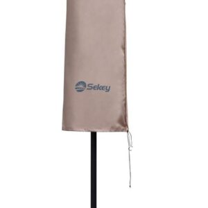 Pokrowiec na parasol beżowy 160 × 40/60 cm