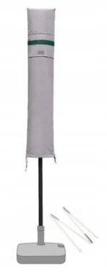 Sekey Pokrowiec Ochronny na Parasol Jasnoszary 136x27/35,5 cm