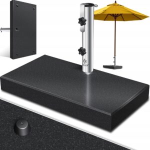 Podstawa do parasola KESSER Granite z rurką ze stali nierdzewnej
