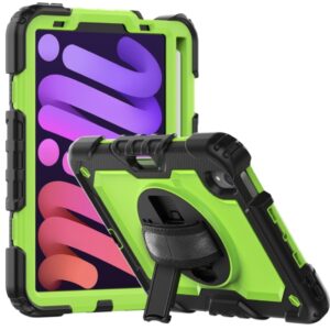 Etui Obudowa Pokrowiec na Tablet iPad Mini 6 8.3 Pancerny Czarny Zielony