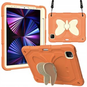 Etui Case na Tablet iPad 10.9 Air 5/Air 4/Pro 11 z Paskiem Pomarańczowy