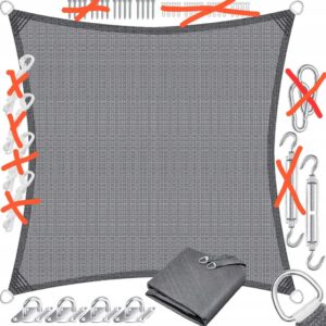 Żagiel ogrodowy Przeciwsłoneczny 3x3 m HDPE Kesser szary